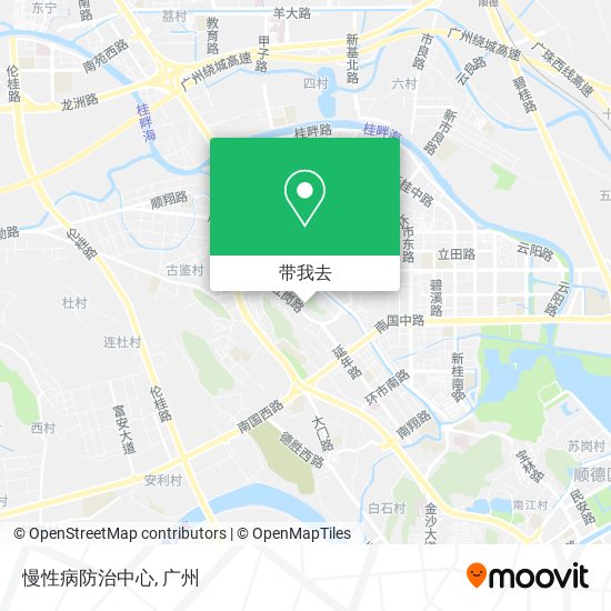 慢性病防治中心地图