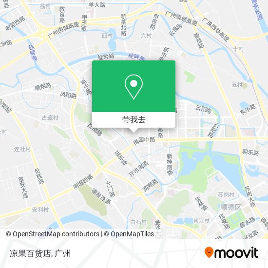 凉果百货店地图