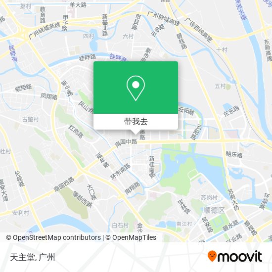 天主堂地图