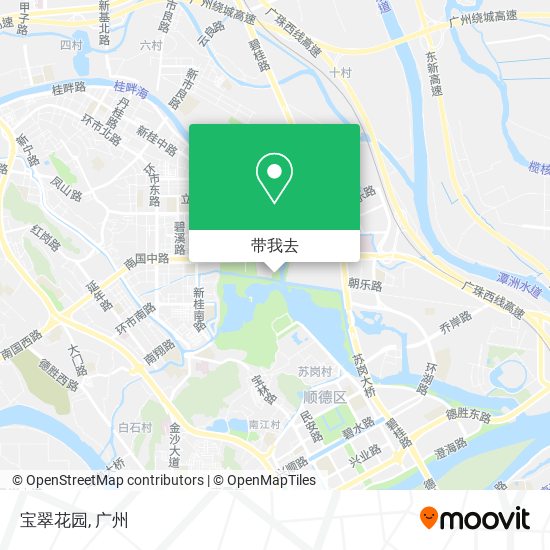 宝翠花园地图