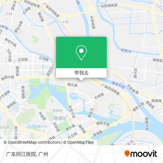 广东同江医院地图