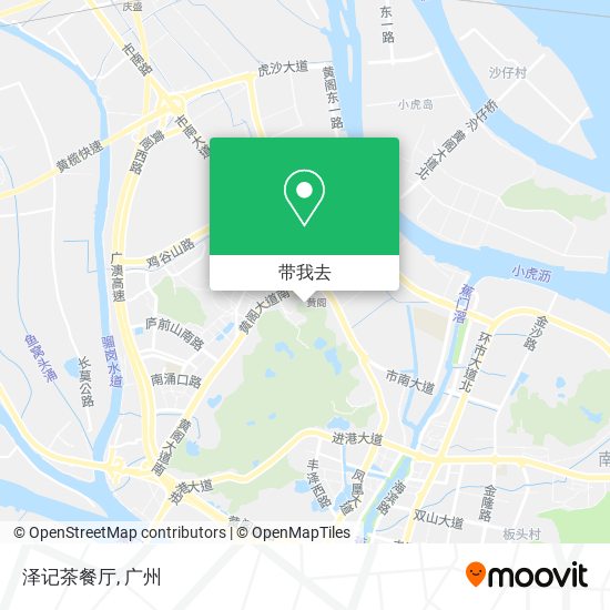 泽记茶餐厅地图