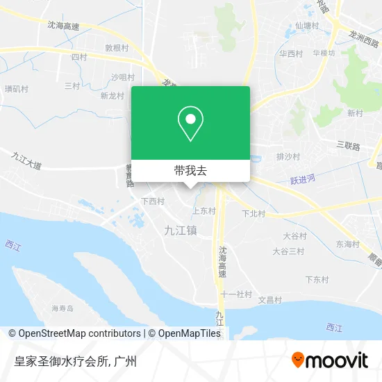 皇家圣御水疗会所地图