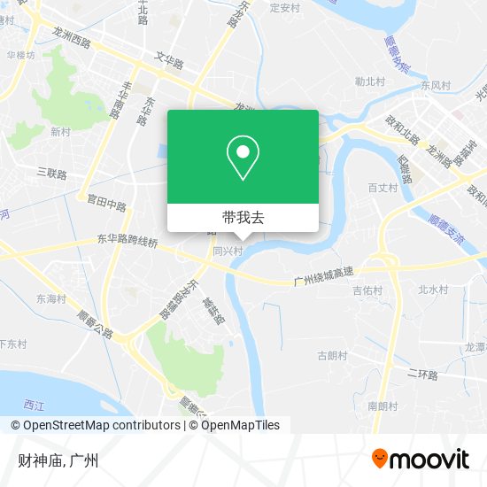 财神庙地图