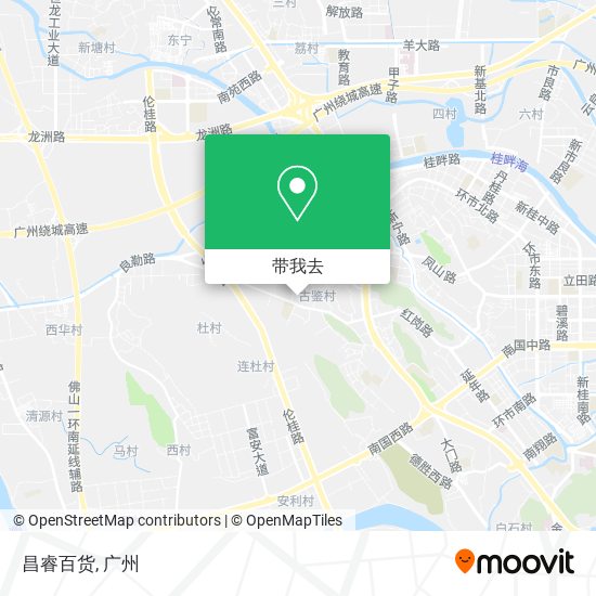 昌睿百货地图