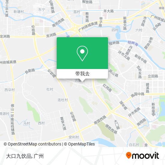 大口九饮品地图