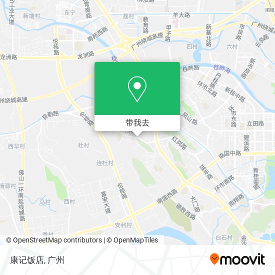 康记饭店地图