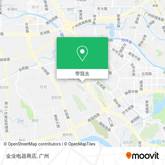 金业电器商店地图