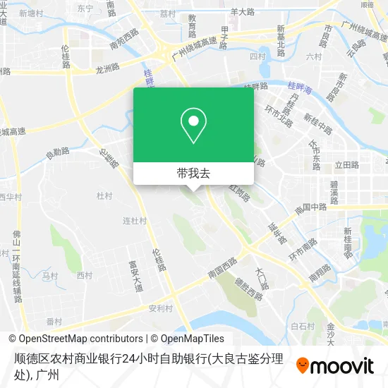 顺德区农村商业银行24小时自助银行(大良古鉴分理处)地图