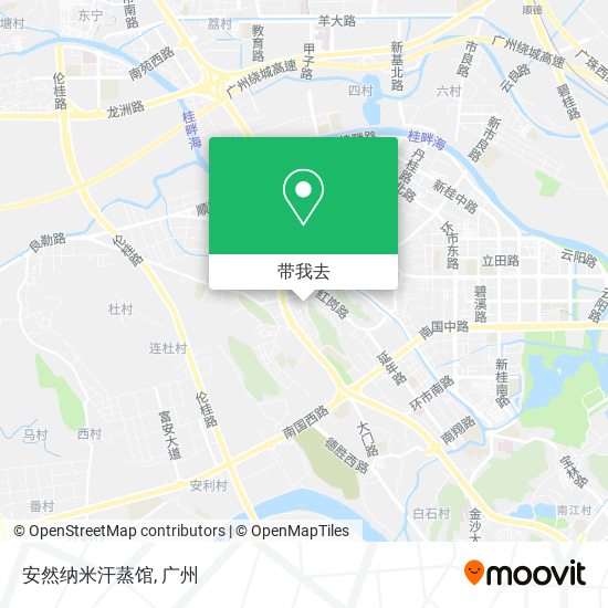 安然纳米汗蒸馆地图