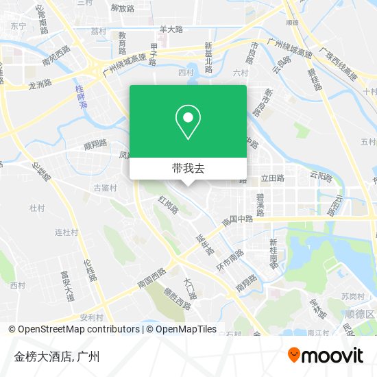金榜大酒店地图
