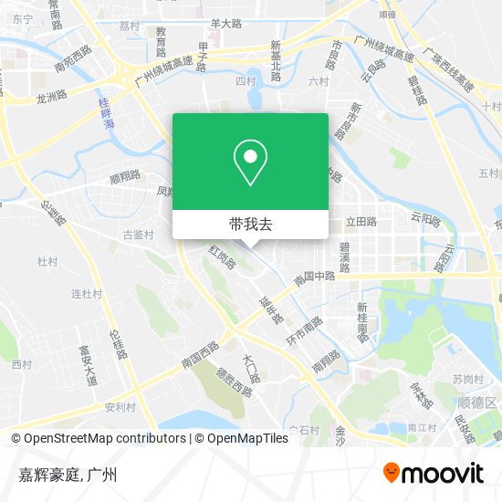 嘉辉豪庭地图