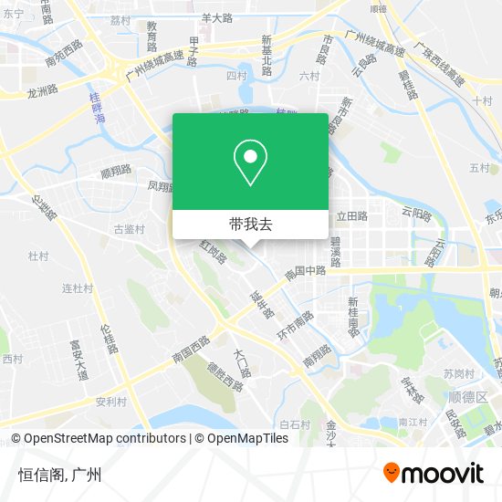 恒信阁地图