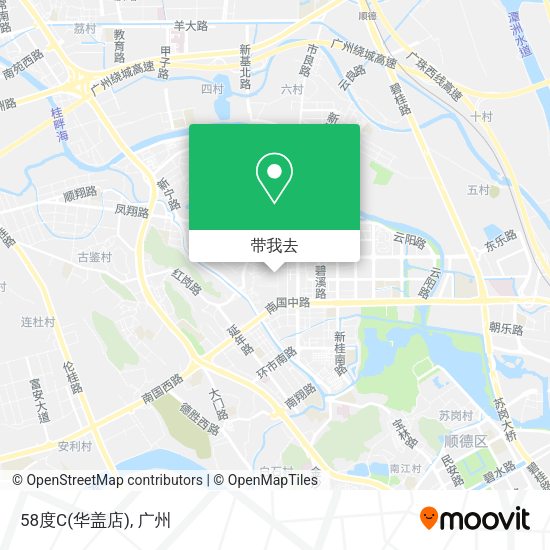 58度C(华盖店)地图