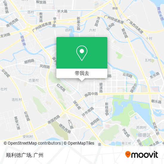顺利德广场地图