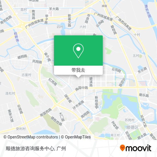 顺德旅游咨询服务中心地图