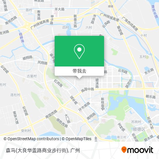 森马(大良华盖路商业步行街)地图