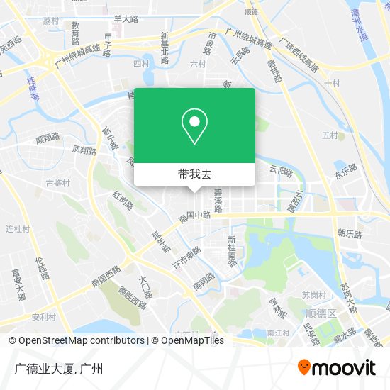 广德业大厦地图