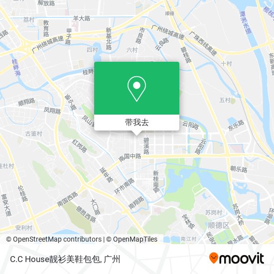 C.C House靓衫美鞋包包地图