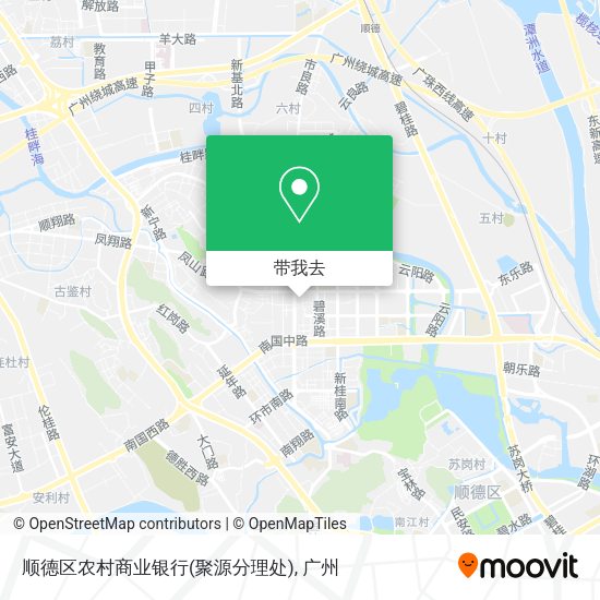 顺德区农村商业银行(聚源分理处)地图