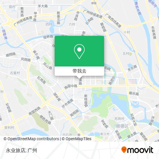 永业旅店地图