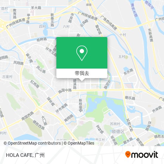 HOLA CAFE地图