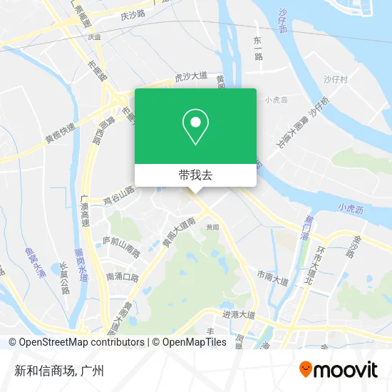 新和信商场地图