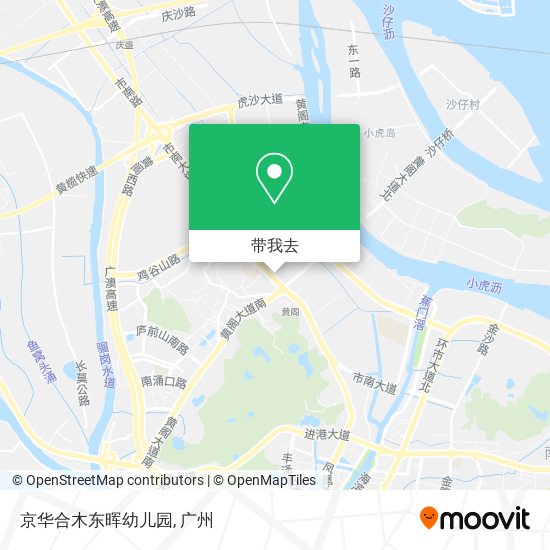 京华合木东晖幼儿园地图