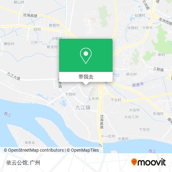 依云公馆地图