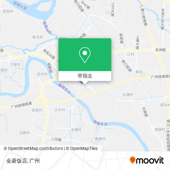 金菱饭店地图