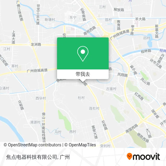 焦点电器科技有限公司地图