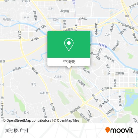 岚翔楼地图