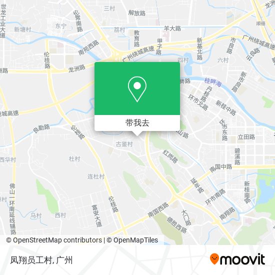 凤翔员工村地图