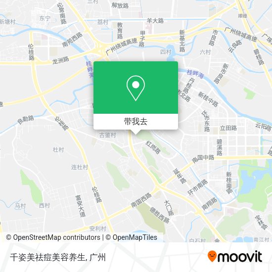 千姿美祛痘美容养生地图