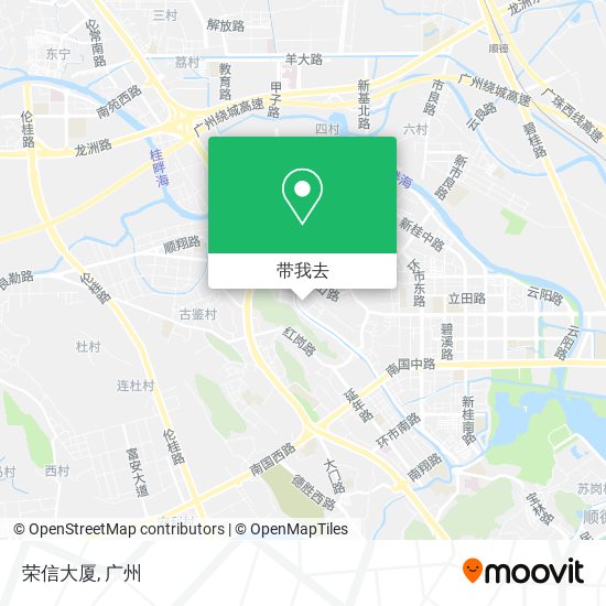 荣信大厦地图