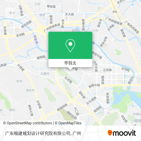 广东顺建规划设计研究院有限公司地图