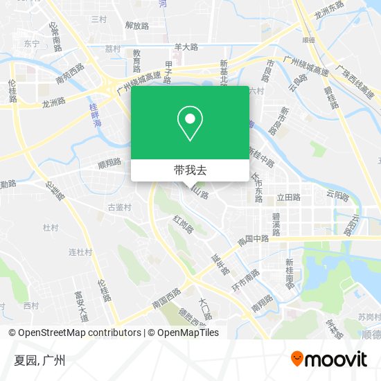 夏园地图