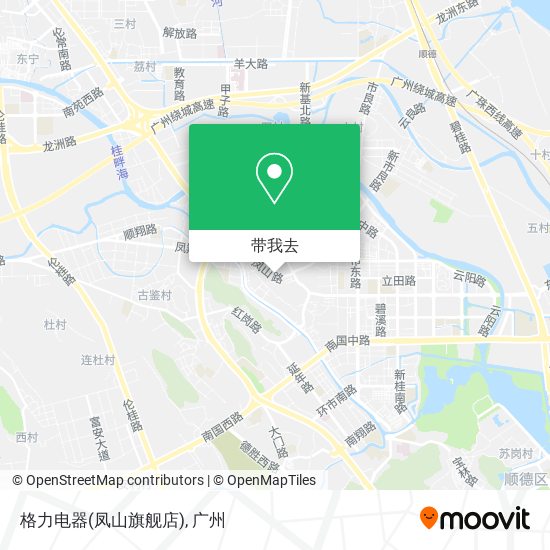 格力电器(凤山旗舰店)地图
