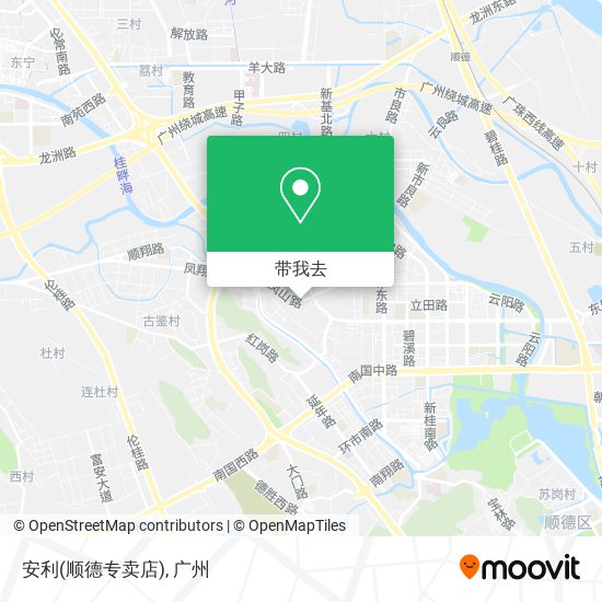 安利(顺德专卖店)地图