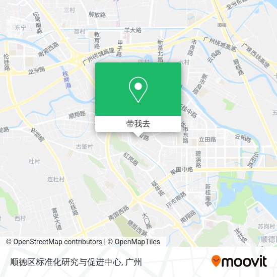顺德区标准化研究与促进中心地图