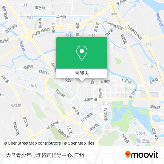 大良青少年心理咨询辅导中心地图