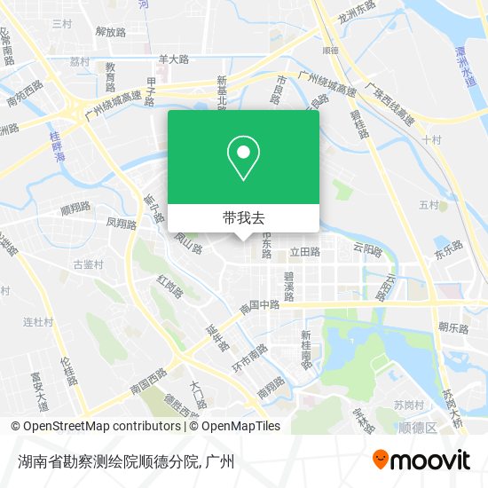 湖南省勘察测绘院顺德分院地图