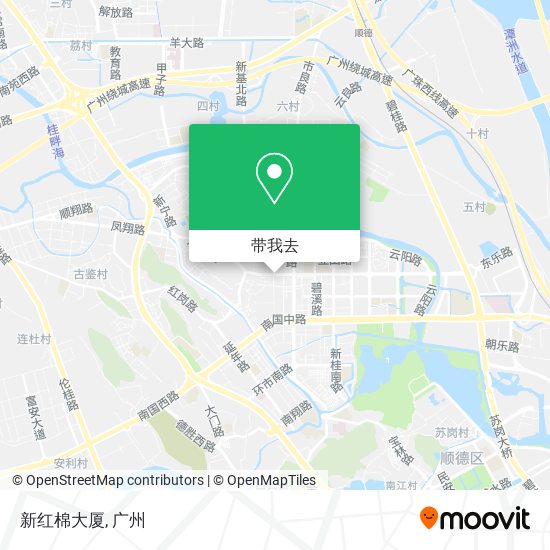 新红棉大厦地图