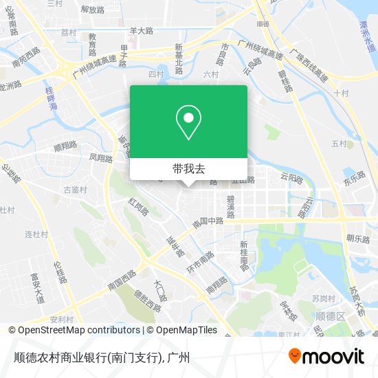 顺德农村商业银行(南门支行)地图