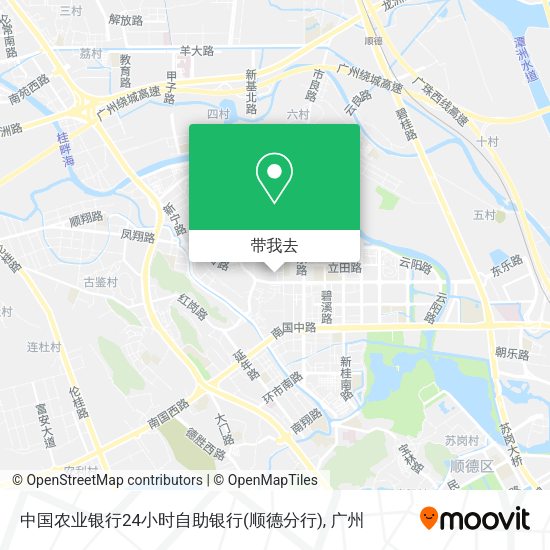 中国农业银行24小时自助银行(顺德分行)地图