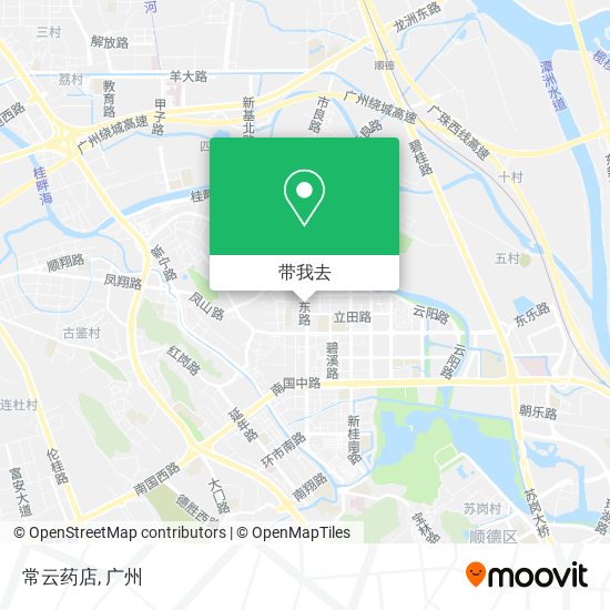 常云药店地图