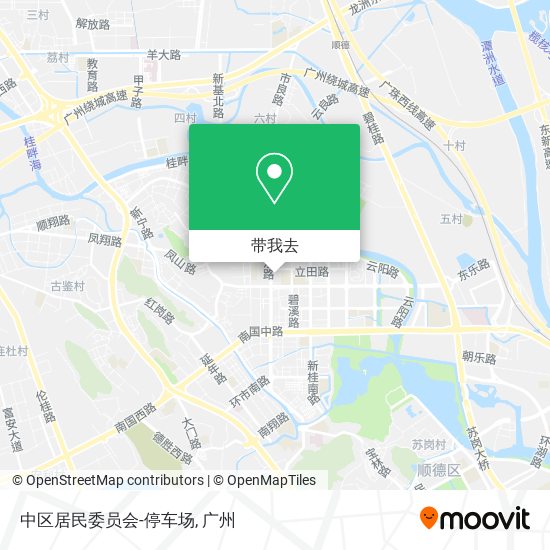 中区居民委员会-停车场地图