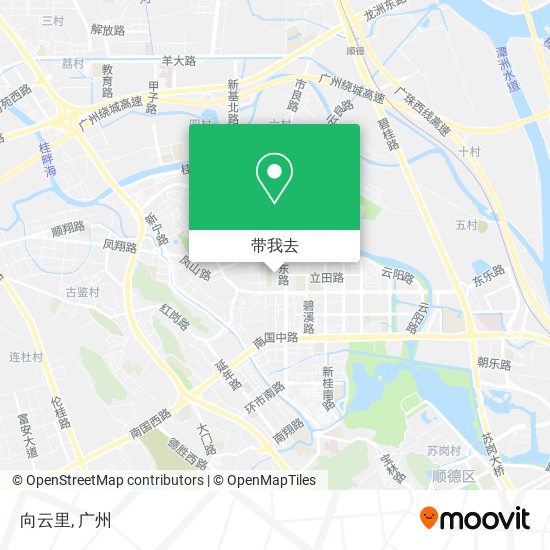 向云里地图