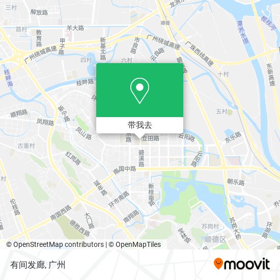 有间发廊地图