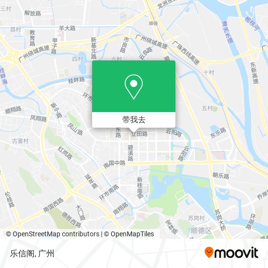 乐信阁地图